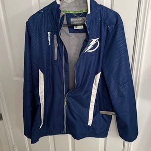 Tampa Bay Lightning Reebok men’s small jacket. Authentic